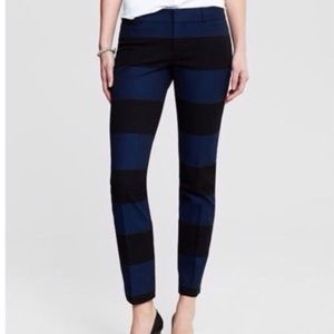 Banana Republic Sloan Fit Rugby Stripe Pants 12P